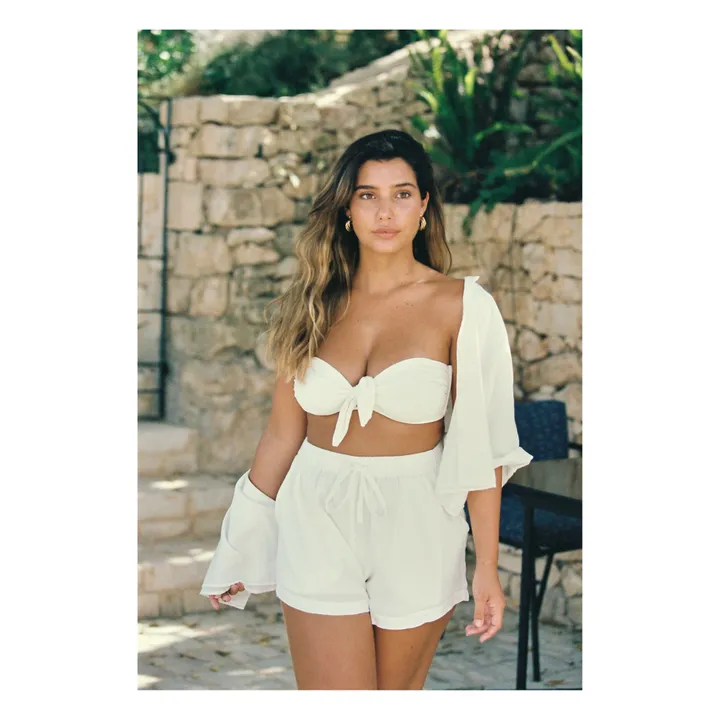 Khaven Haut de Maillot Aya | Blanc cassé