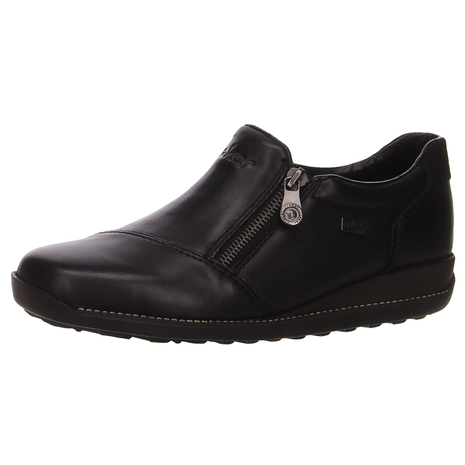 Rieker Slipper schwarz schwarz
