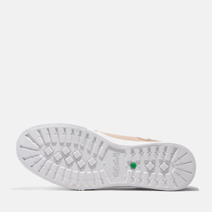 Basket basse à lacets pour homme en beige