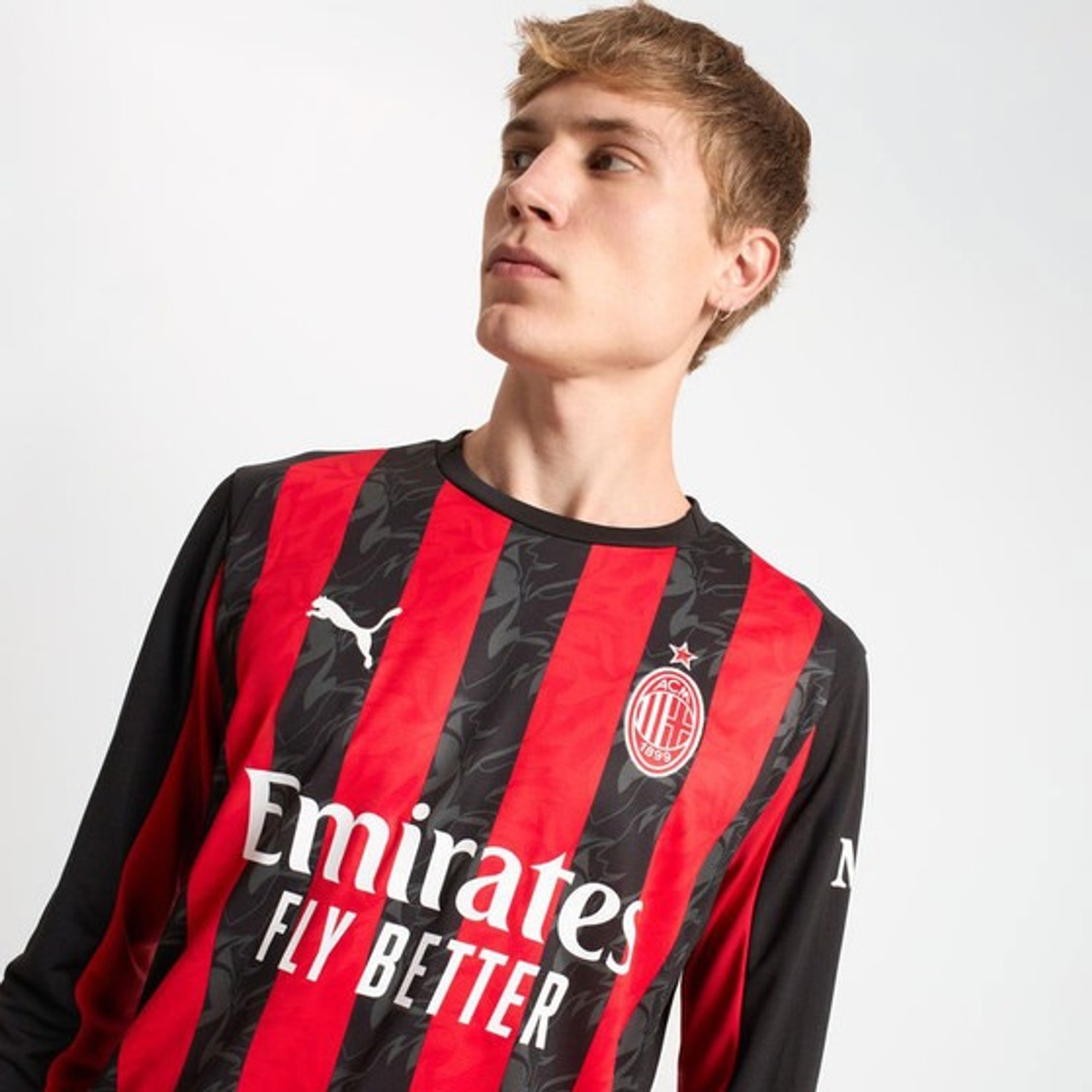 Puma AC Milan Thuis Shirt Longsleeve Giménez 7
