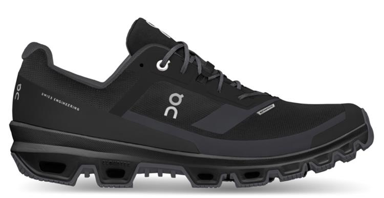 On Running Cloudventure Waterproof w Black