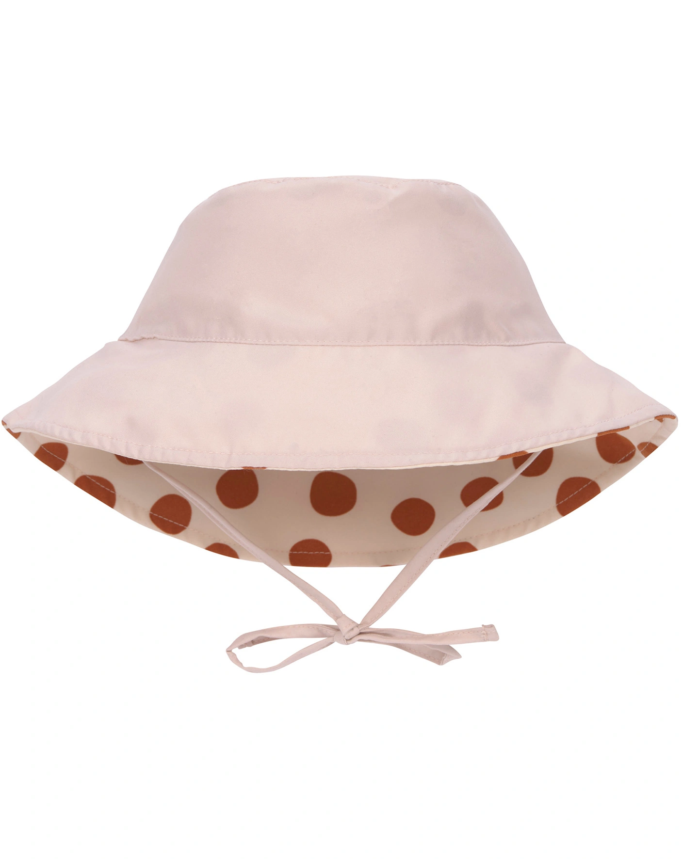 Wendehut DOTS mit Nackenschutz in powder pink