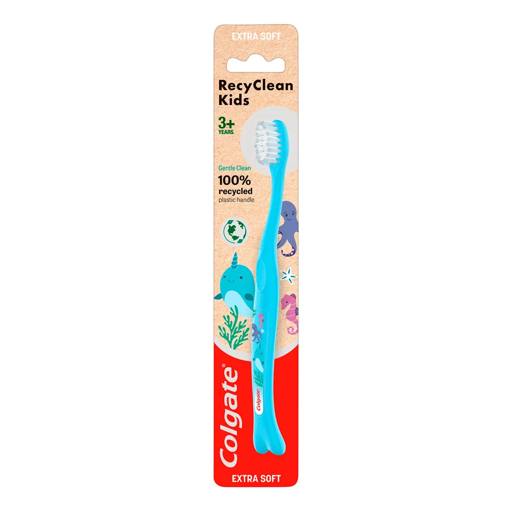 Colgate RecyClean Kids Tandbørste - 1 stk.