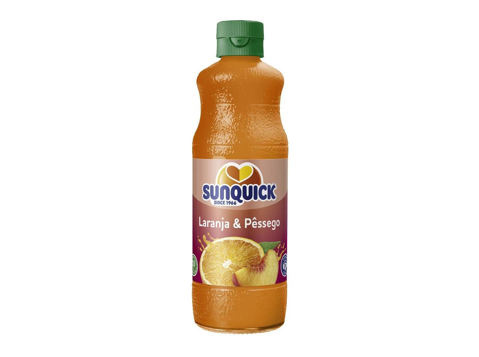 CONCENTRADO SUNQUICK LARANJA & PÊSSEGO 0.70L