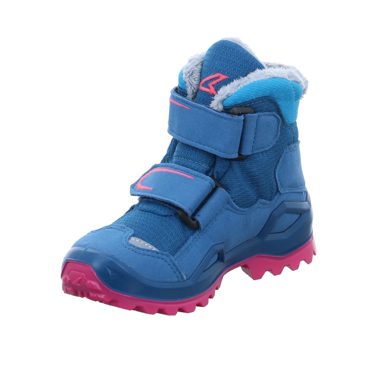 LOWA Kleinkinder-Snowboot  Membran Türkis Synthetik  Winterstiefel Mädchen