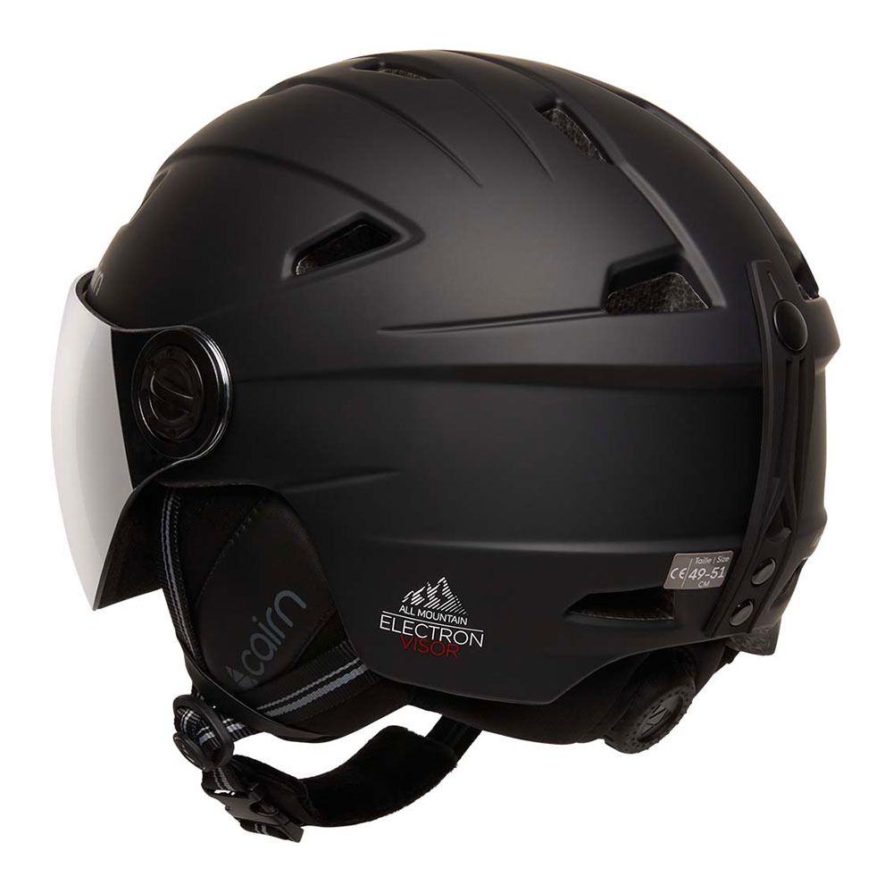 Cairn ELECTRON VISOR - Casque ski Homme black