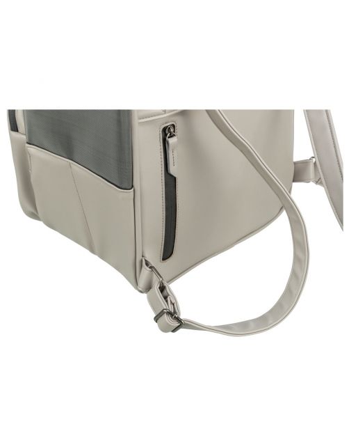 Trixie Rugtas Citystyle - Hondendraagtas - 30x20x40 cm Lichtgrijs
