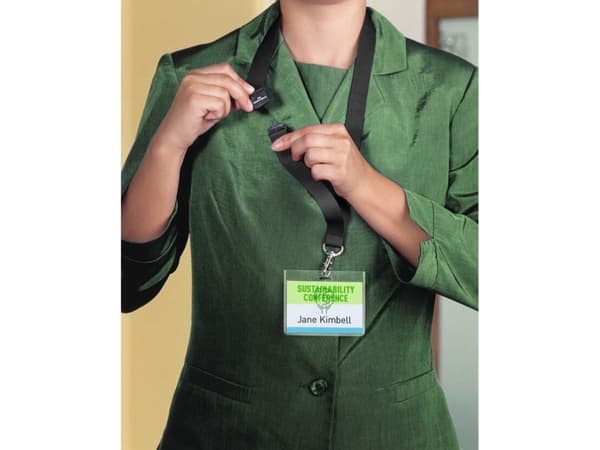 DURABLE ECO - Merketaljerep - svart (en pakke 10)