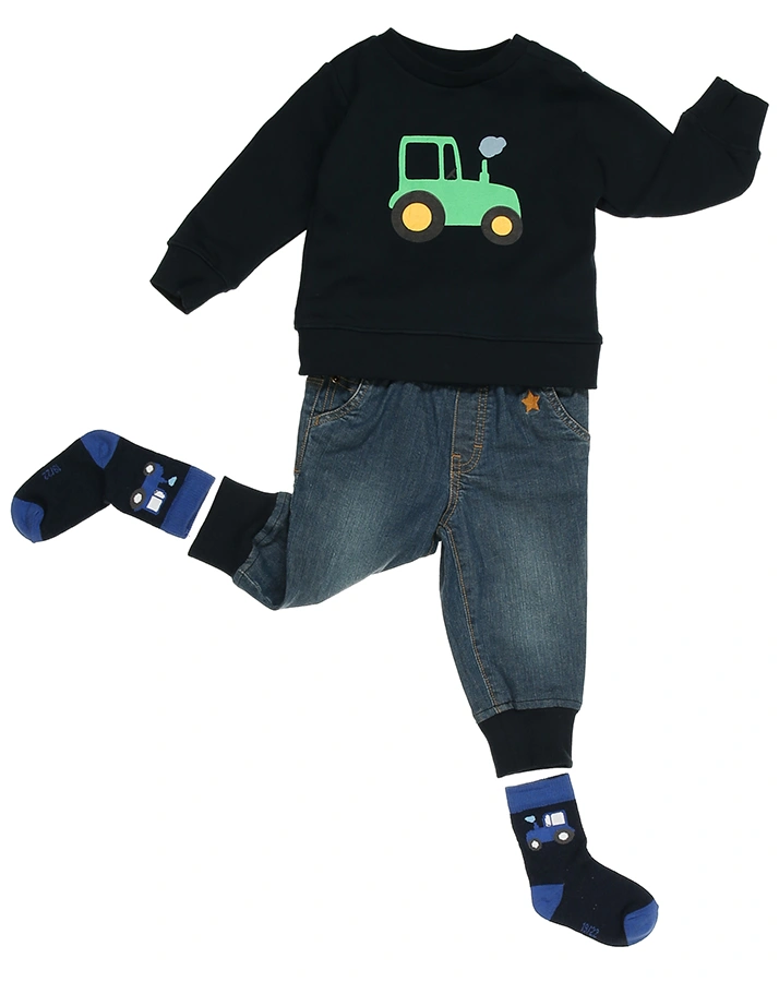 Socken TRAKTOR TOBI 4er-Pack in dunkelblau