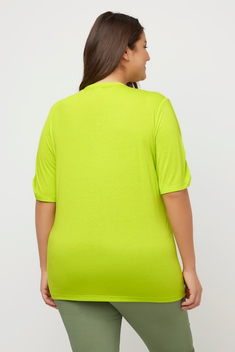 T-Shirt, V-Ausschnitt, Halbarm, antibakteriell