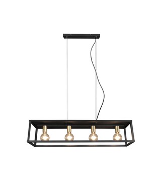 Retrofit Pendellampe VITO schwarz