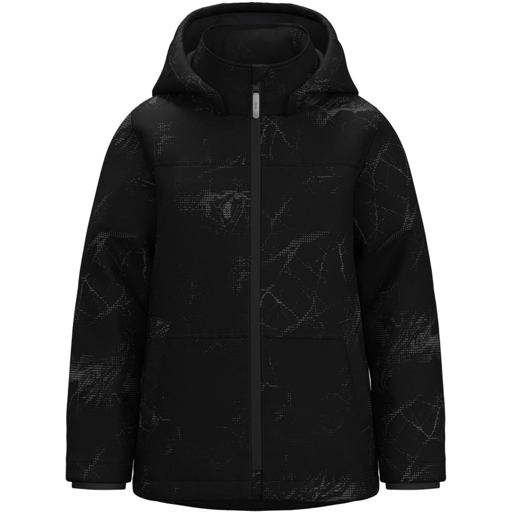 Køb Name It Black Thunder Nkmmax Pa Jakke Aop
