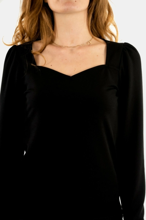 tee shirt manches longues ichi lofie 194008 black