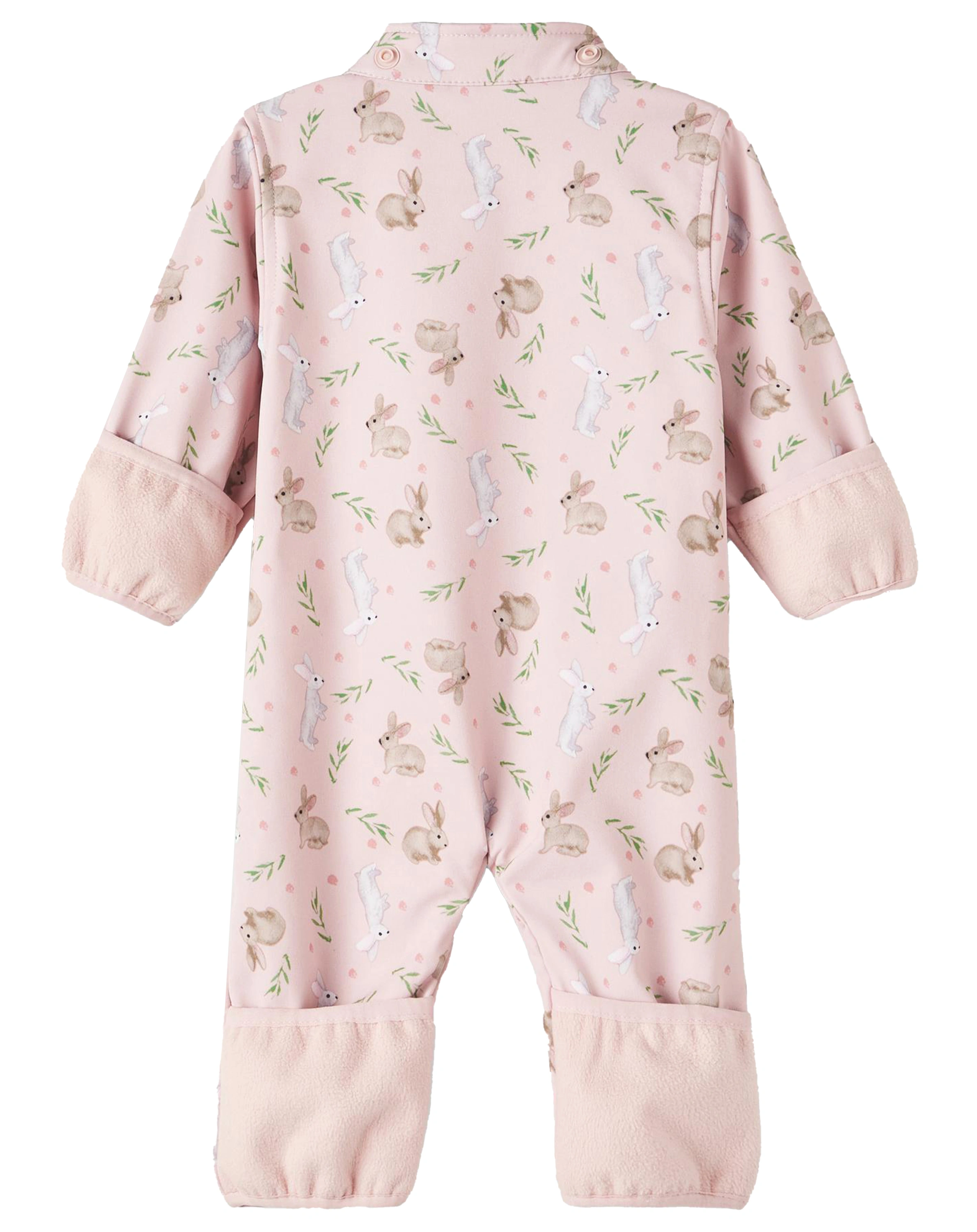 Softshelloverall NBFALFA - SMALL RABBIT in peachskin