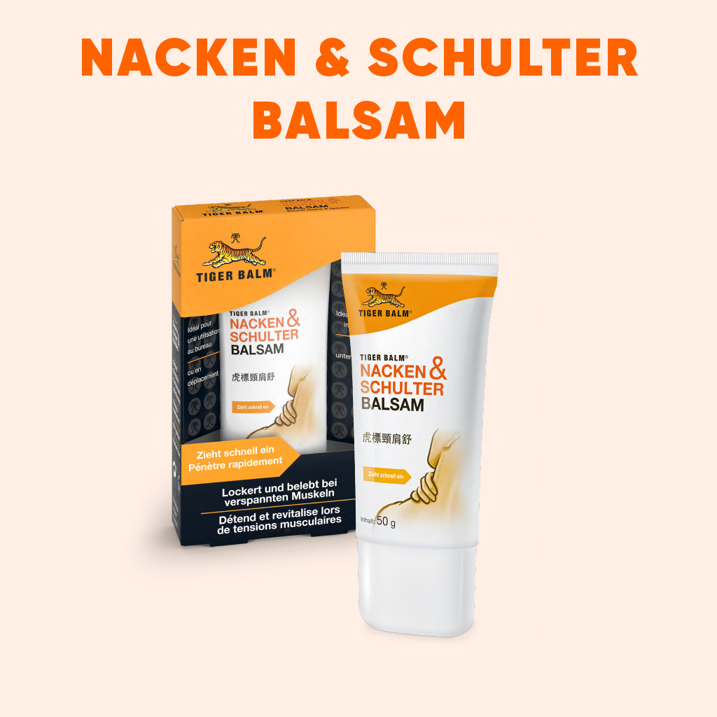 TIGER BALM Nacken & Schulter Balsam<br>50 g, Tube, Balsam