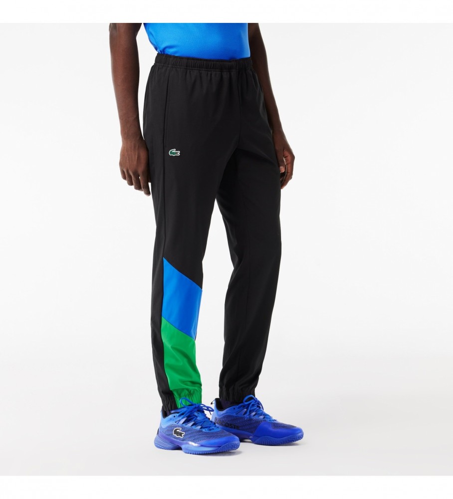 Conjunto de treino Lacoste Tennis Daniil Medvedev preto