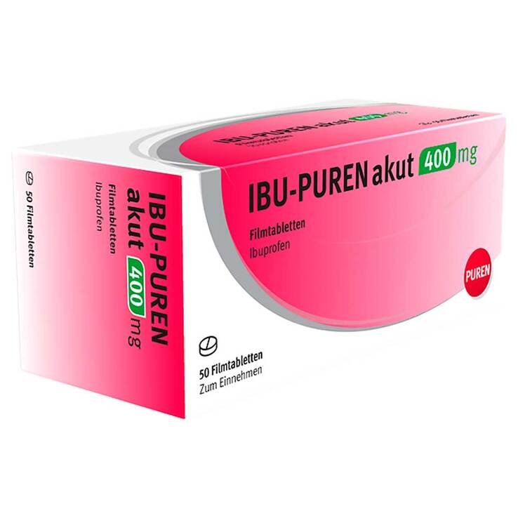 Ibu-Puren akut 400 mg Filmtabletten, 50 St