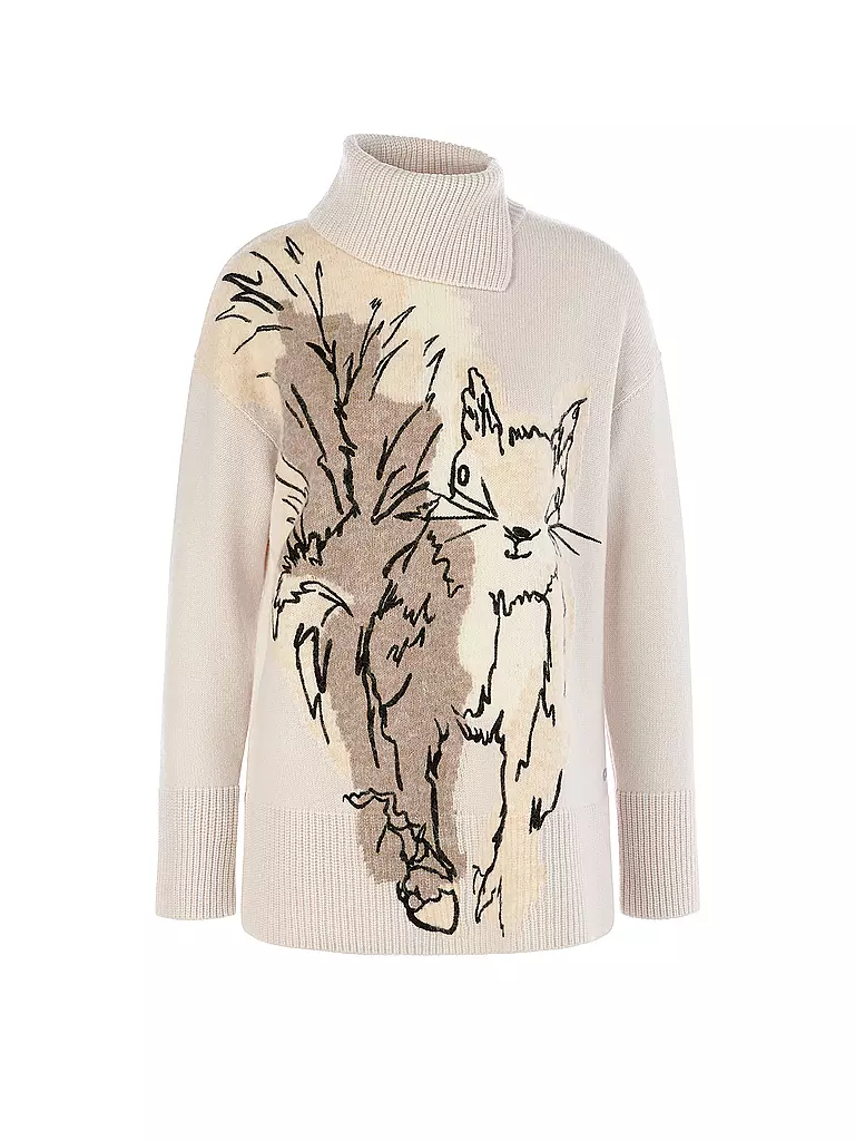 MARC CAIN Rollkragenpullover grau