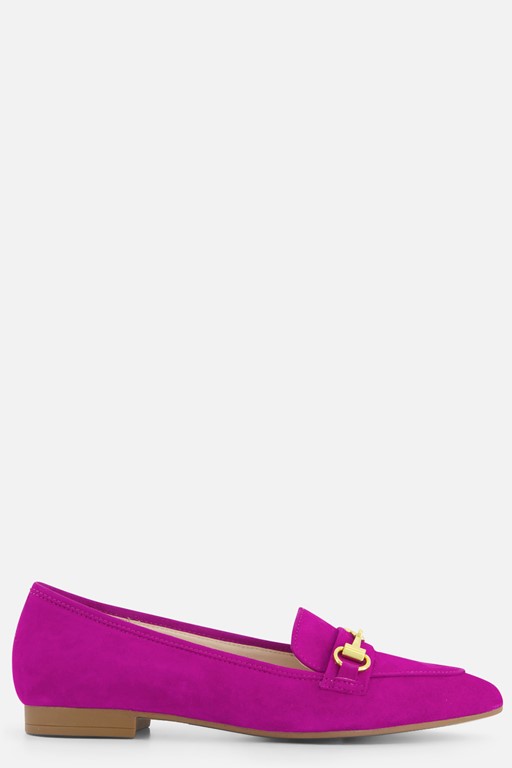 Gabor Instappers roze Suede