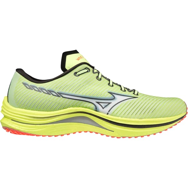 Chaussure running MIZUNO WAVE REBELLION NEOLIME/WHITE/NEONFLAME