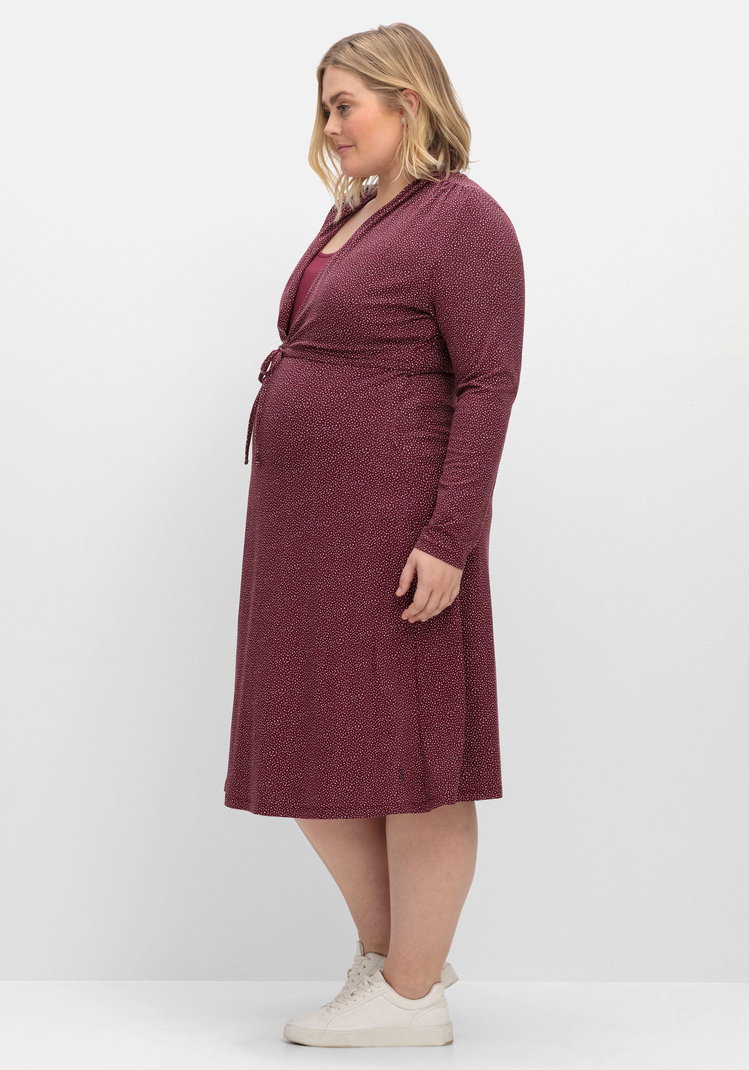Stillkleid aus Jersey, mit Minimalprint