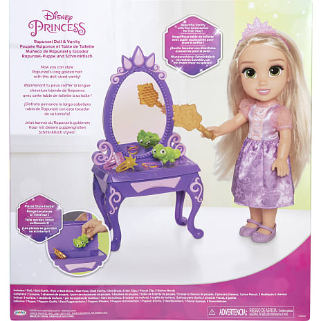 Disney Princess Rapunzel-dukke og sminkebord