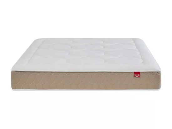 Clémaé 2 - Matelas à ressorts et latex, accueil équilibré - 160x200 cm