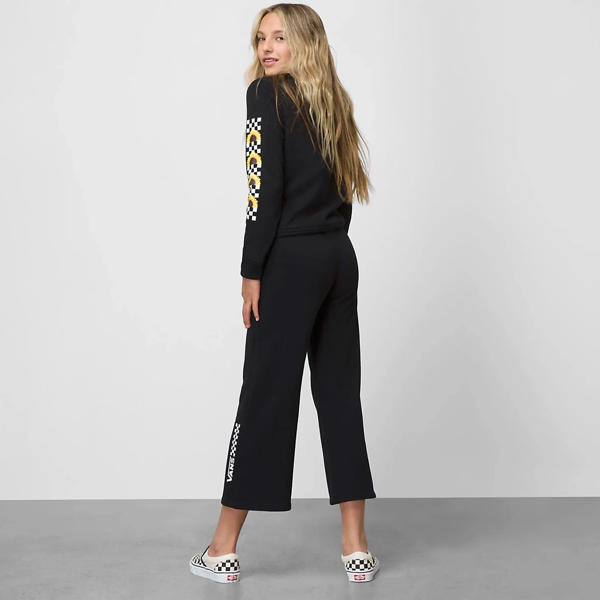 Vans Pantalon Ouaté Chalkboard Crop 7-14ans