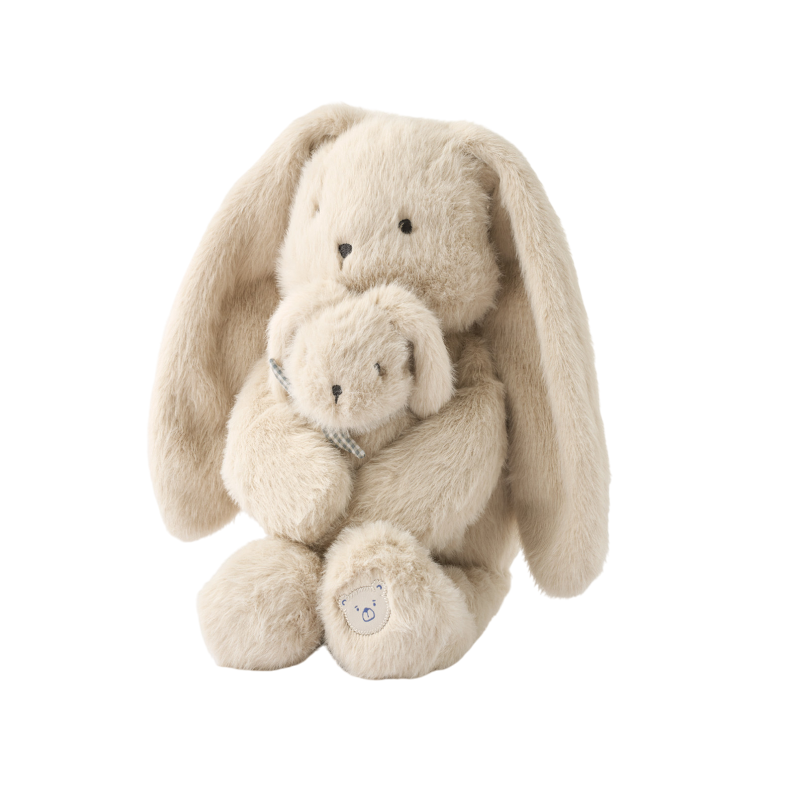 Plüschtier Berto Mommy & Me Rabbit Teddy Mist