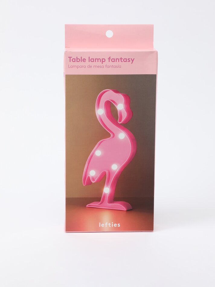 Abajur de mesa Flamingo - Rosa