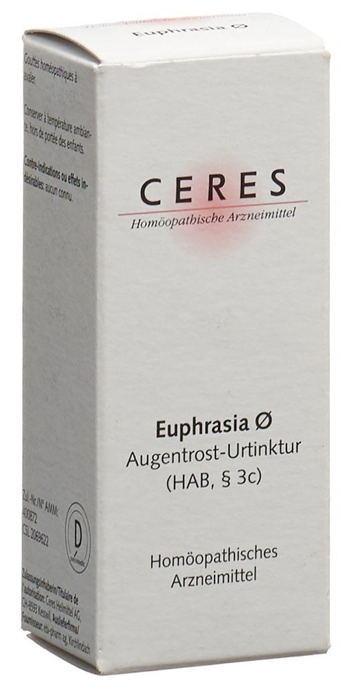 CERES Euphrasia Urtinkt Fl 20 ml