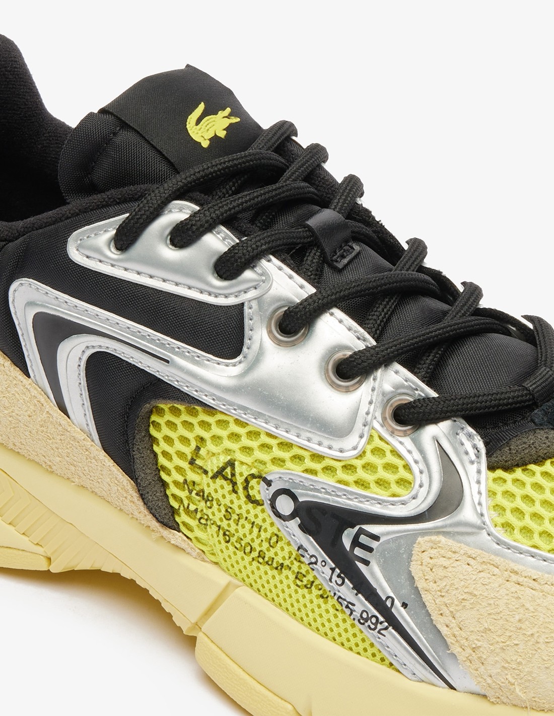 lacoste Sneakers Homme L003 Neo Sma Jaune/Noir