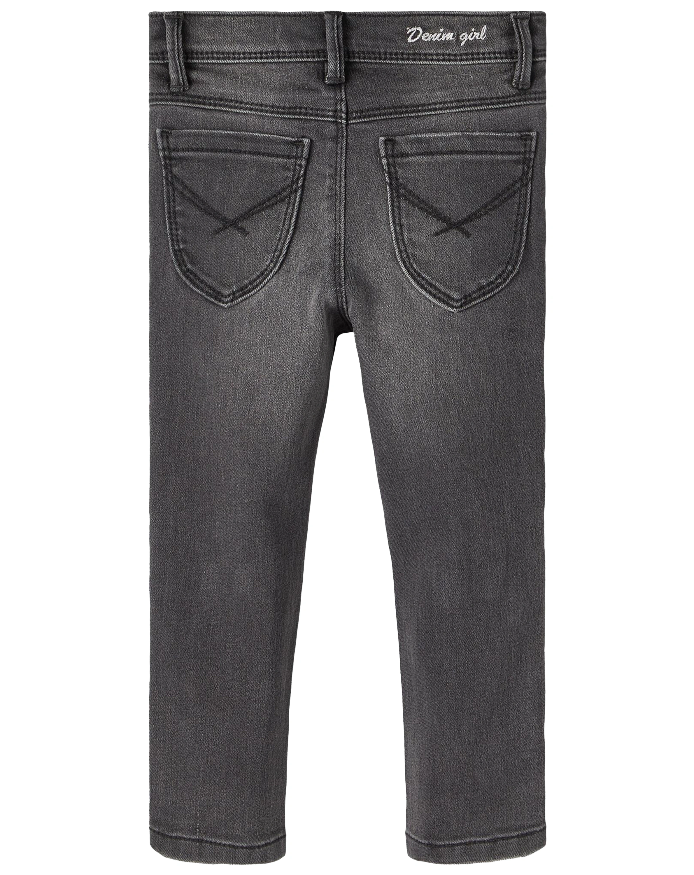 Jeanshose NMFPOLLY DNMTHRIS in dark grey
