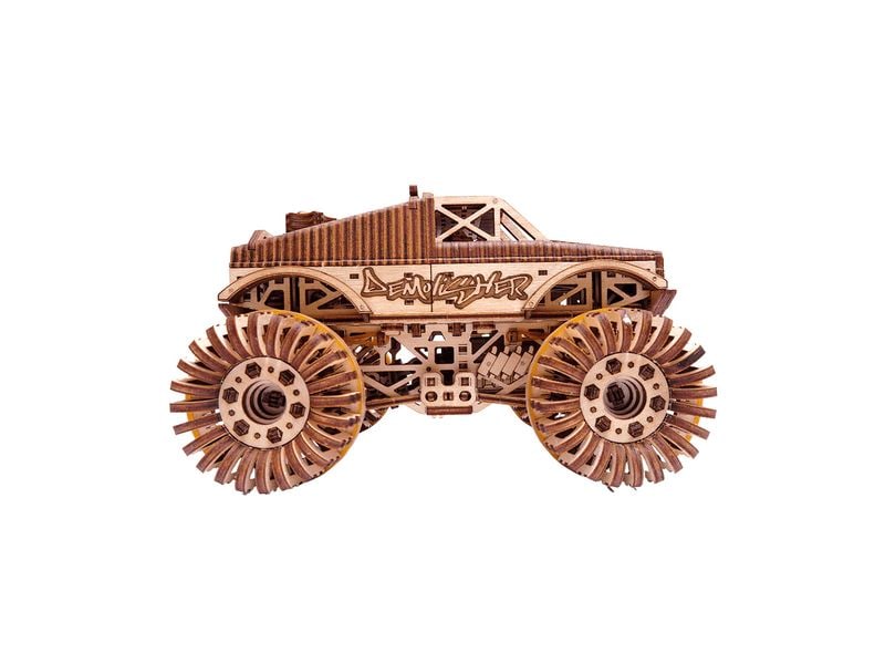 WoodTrick Bausatz Monster Truck Monster Truck 3D Holzbausatz