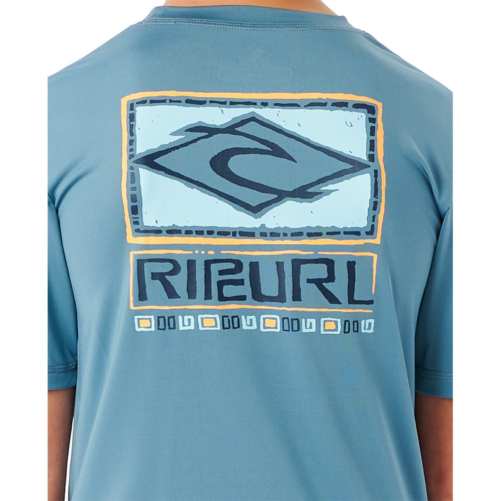 Rip Curl Tube Heads UV-Shirt Jungen dusty blue