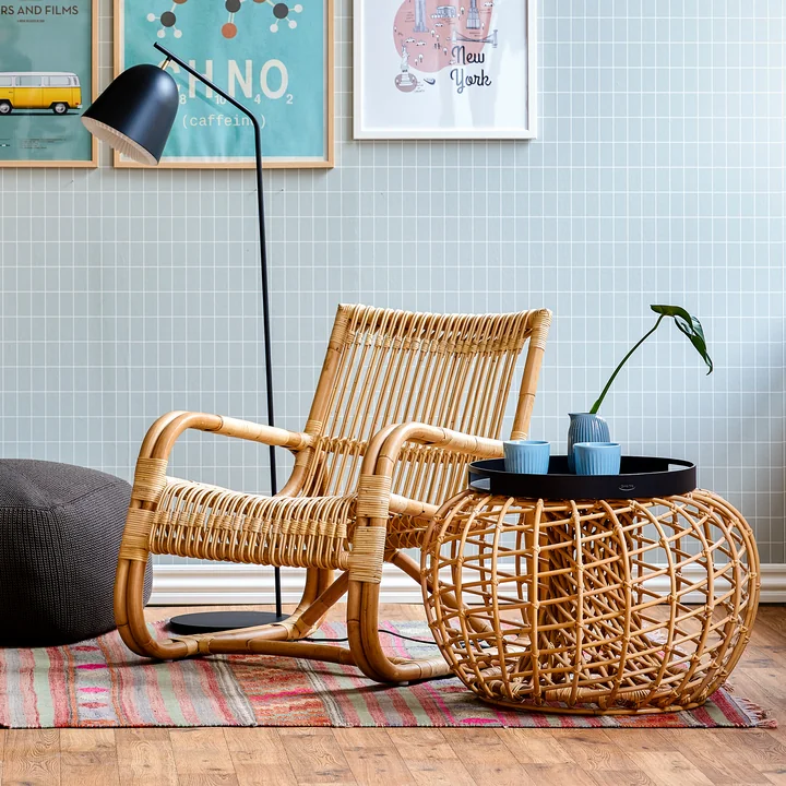 Cane-line - Nest Hocker Indoor Ø 65 cm, natur