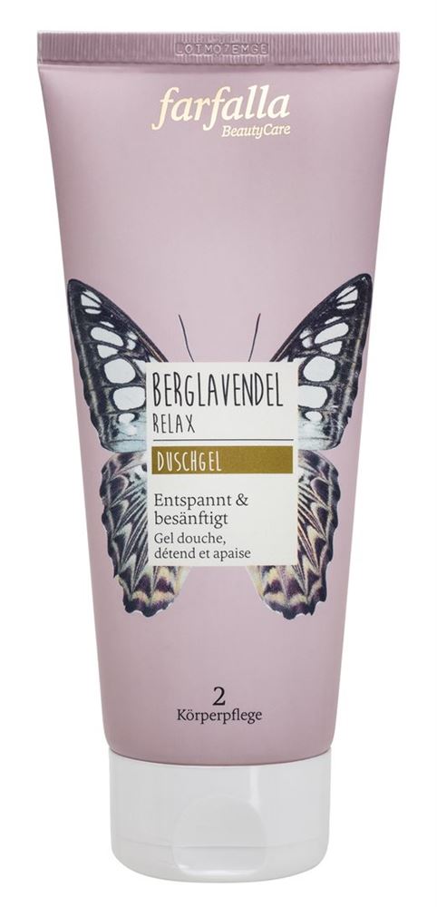 Farfalla Duschgel Gel Berglavendel Relax 200 ml