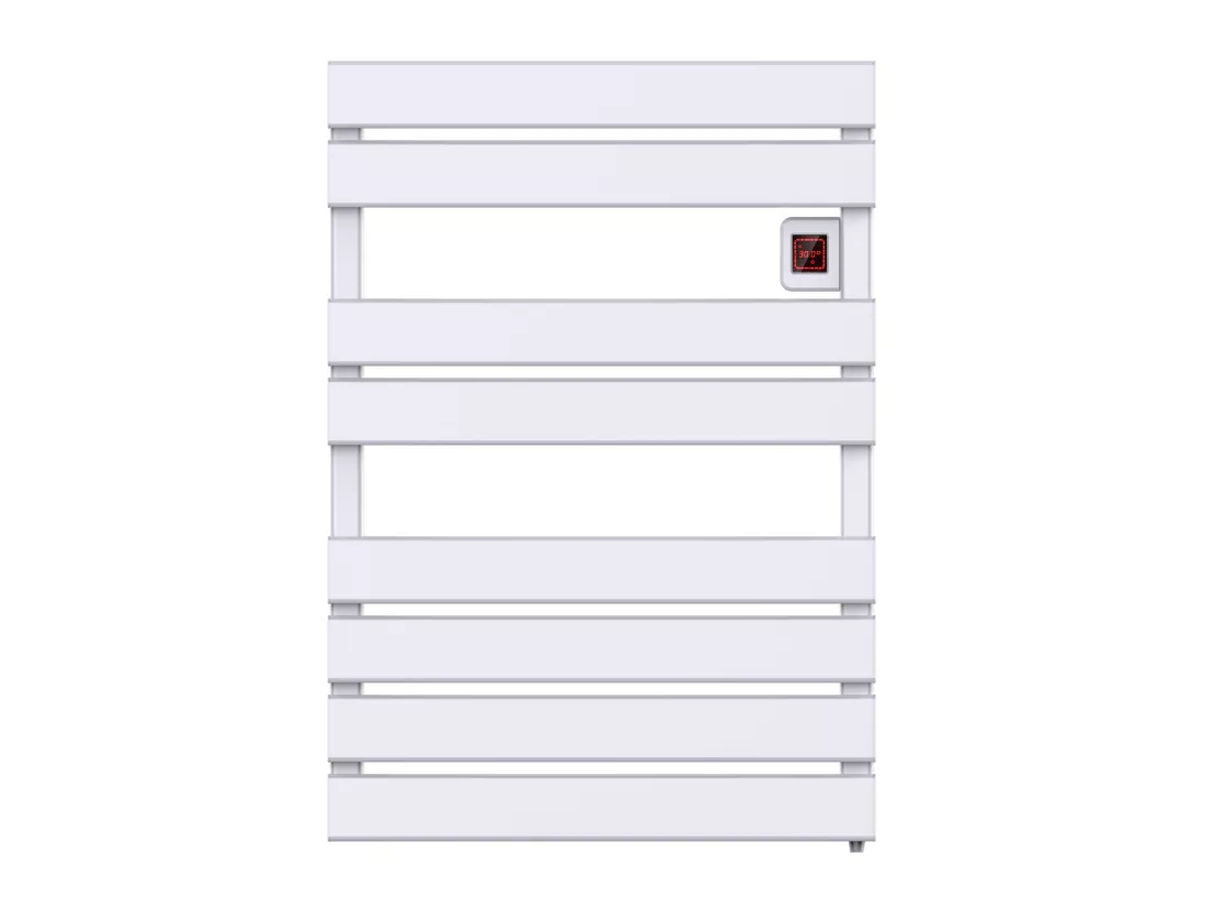 Sèche serviette électrique CAMERON Blanc Aluminium 500W