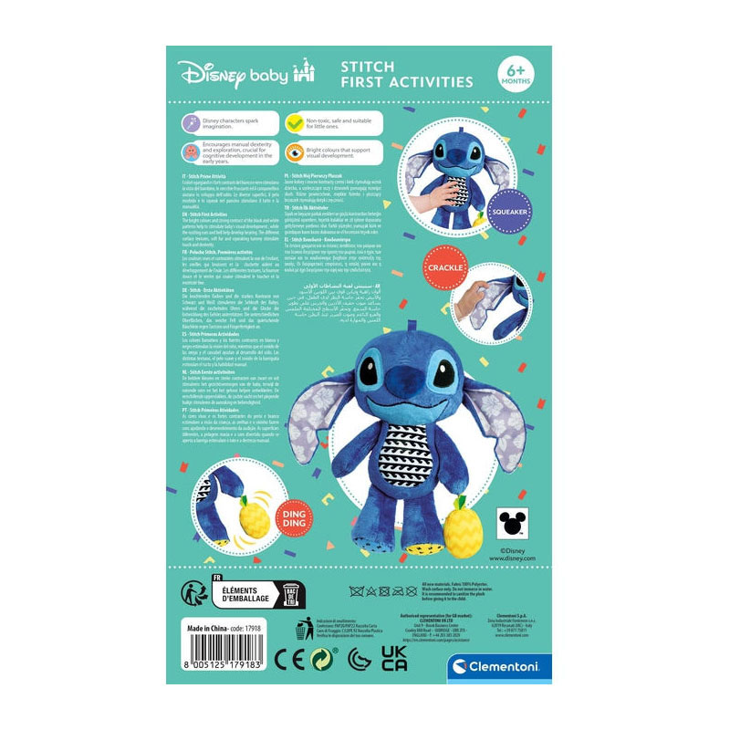 Clementoni Stitch Activiteiten Knuffel
