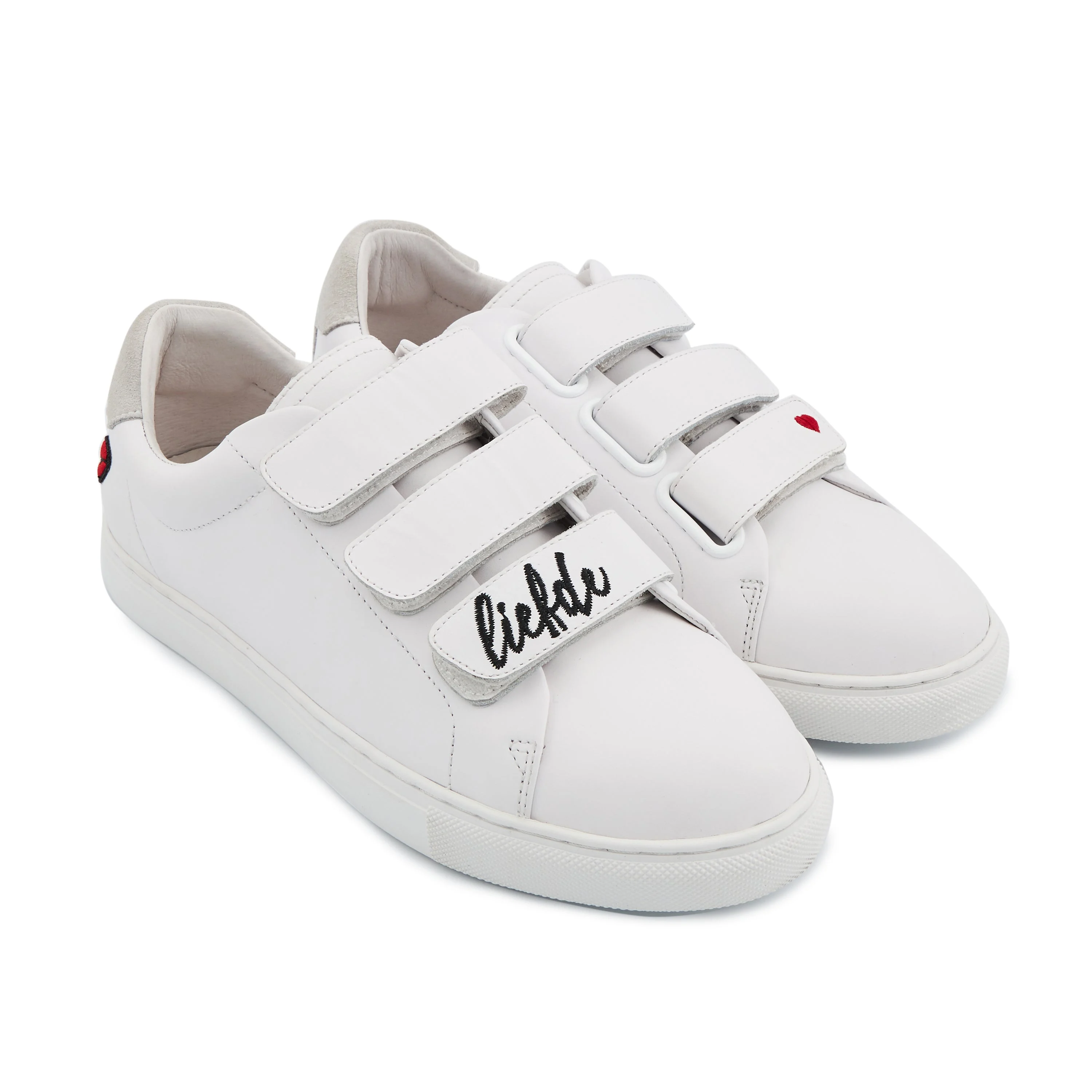 EDITH LIEFDE - Sneakers en cuir | Blanc