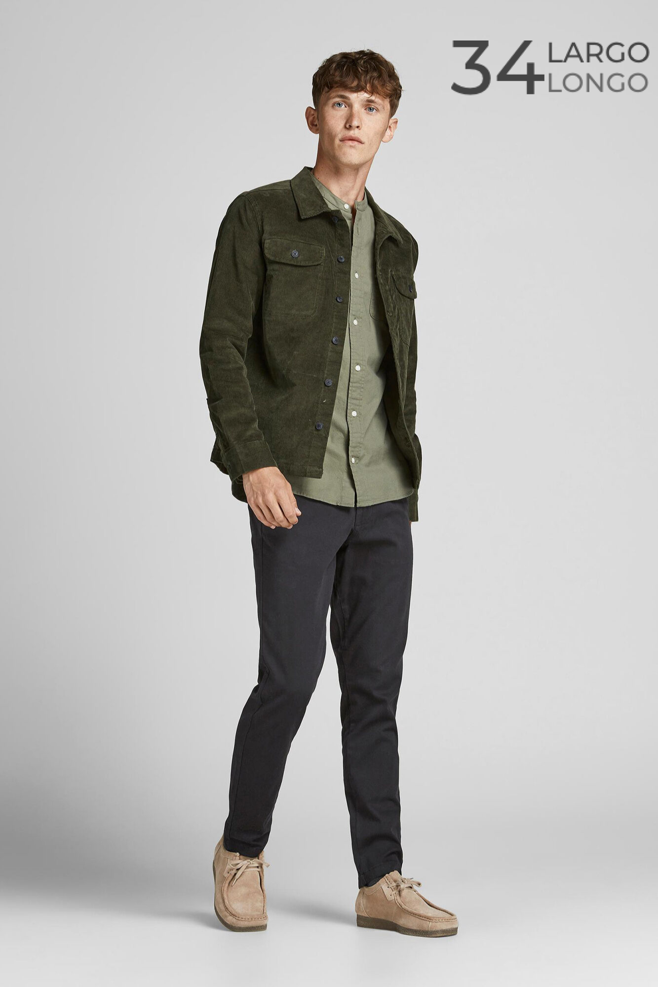 Calças chino Marco slim fit