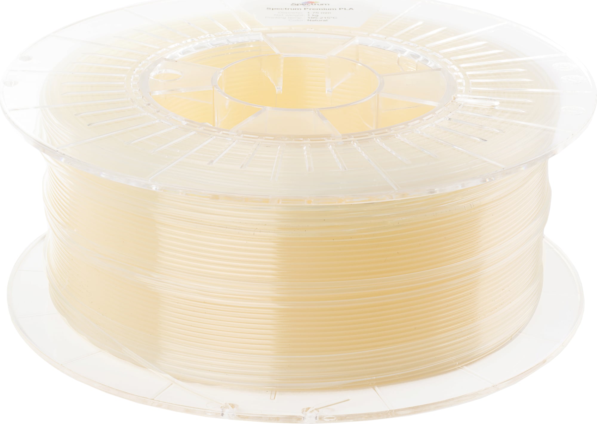 Spectrum  PLA Premium Natural, 1,75 mm / 2000 g    Verzugsfreies PLA in guter Qualität
