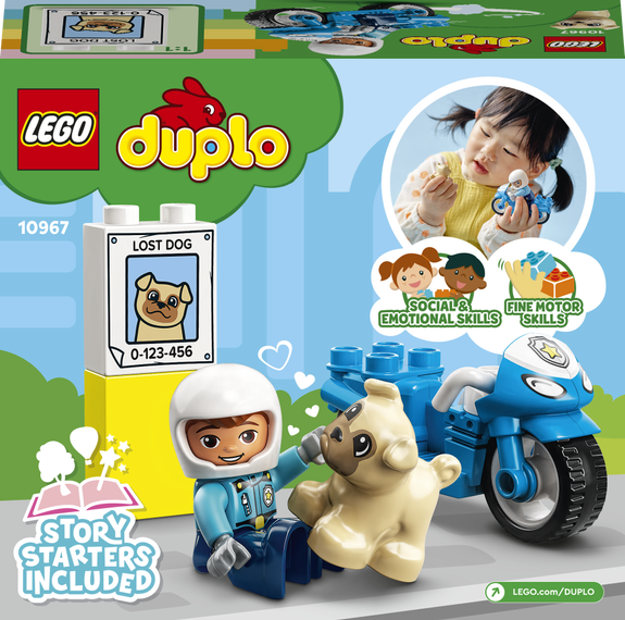 La moto de police LEGO DUPLO 10967