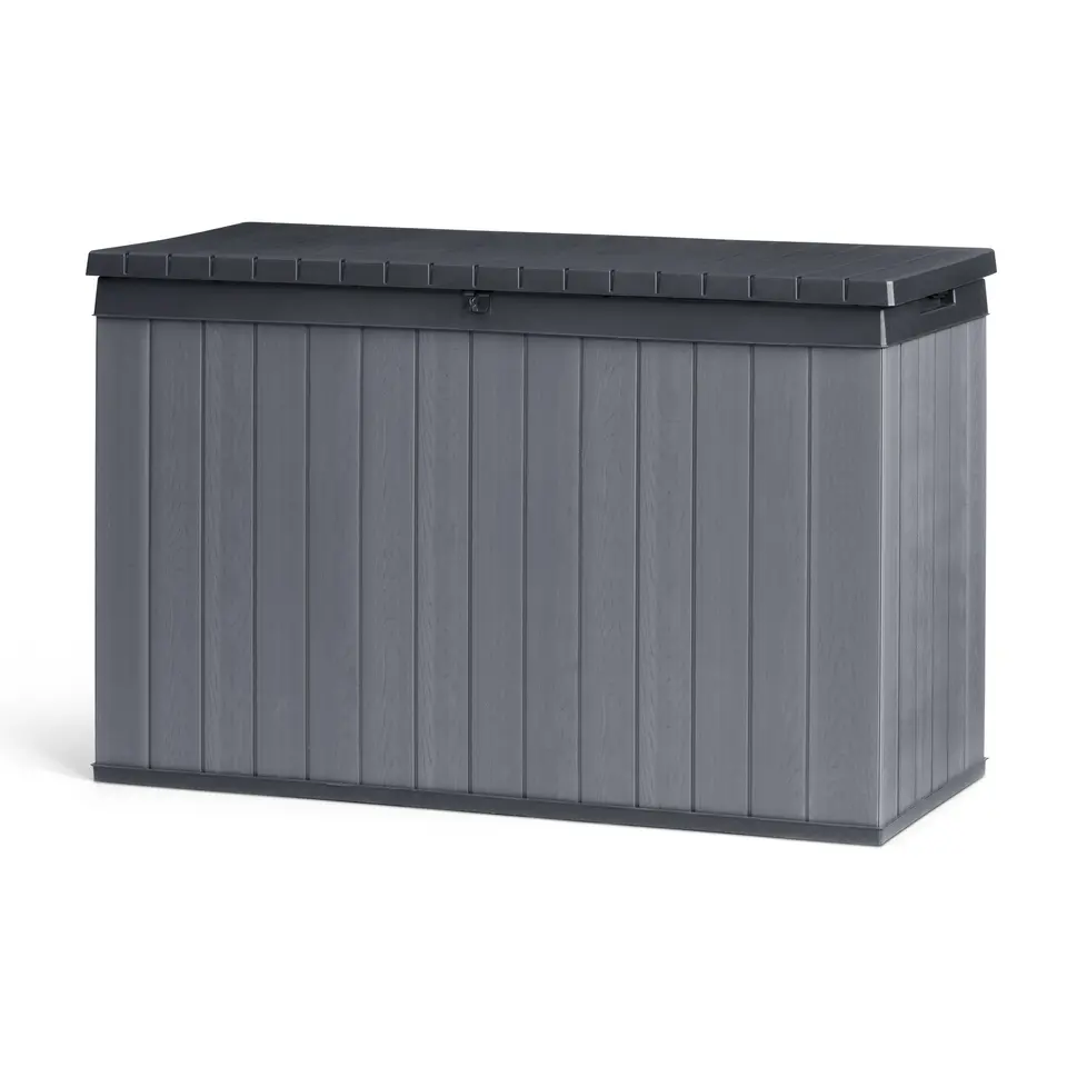 Keter Darwin Opbergbox - 670L - 142.5x65.5x89.52cm - Grijs