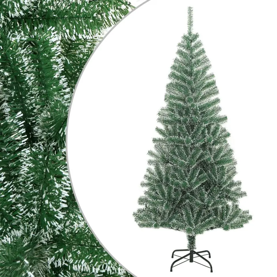 vidaXL - Kunstkerstboom - Groen - 210 cm