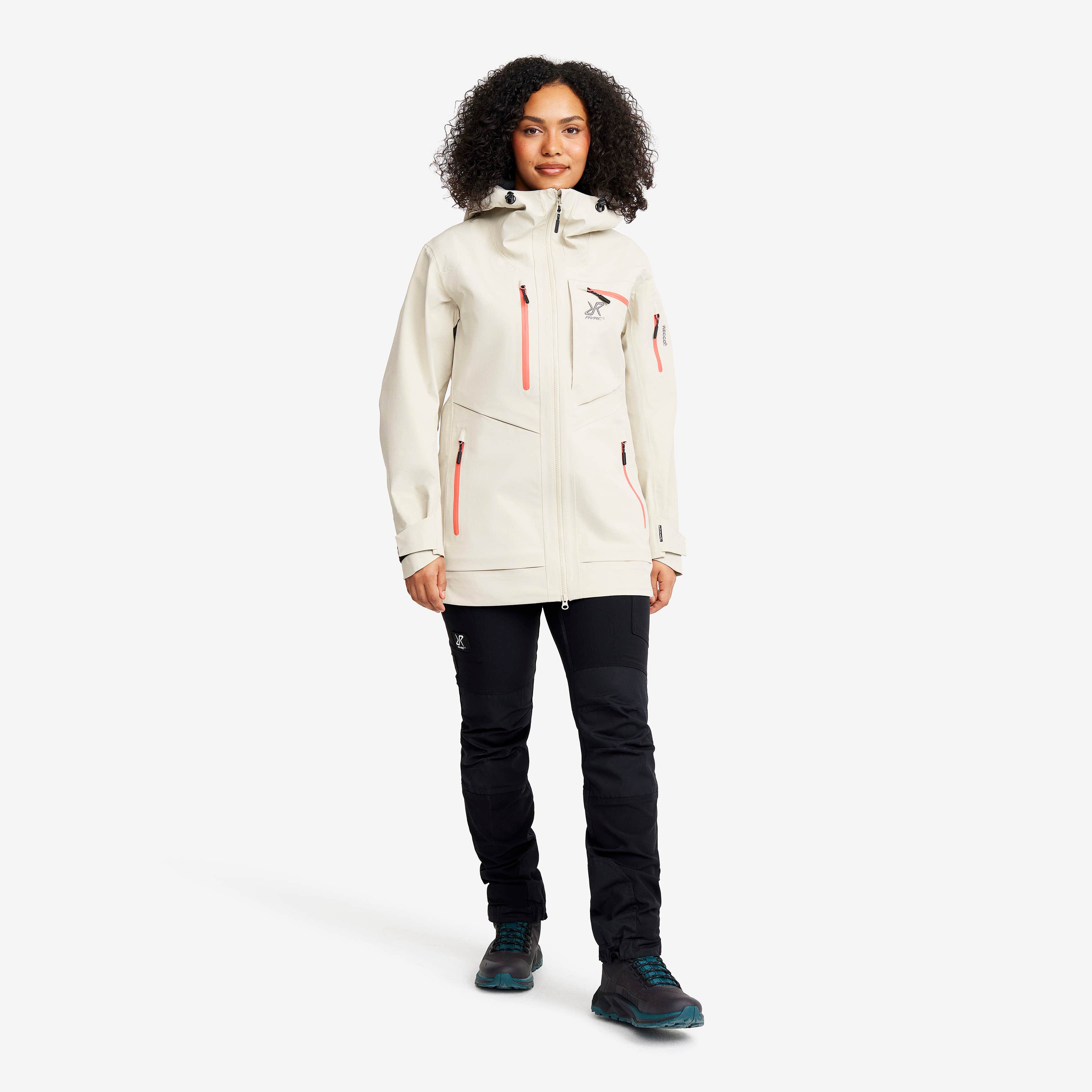 Cyclone Long 3L Jacket Dame Peyote