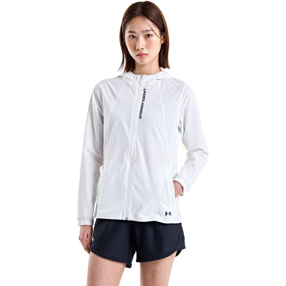 Under Armour OUTRUN THE STORM - Veste Femme blanc