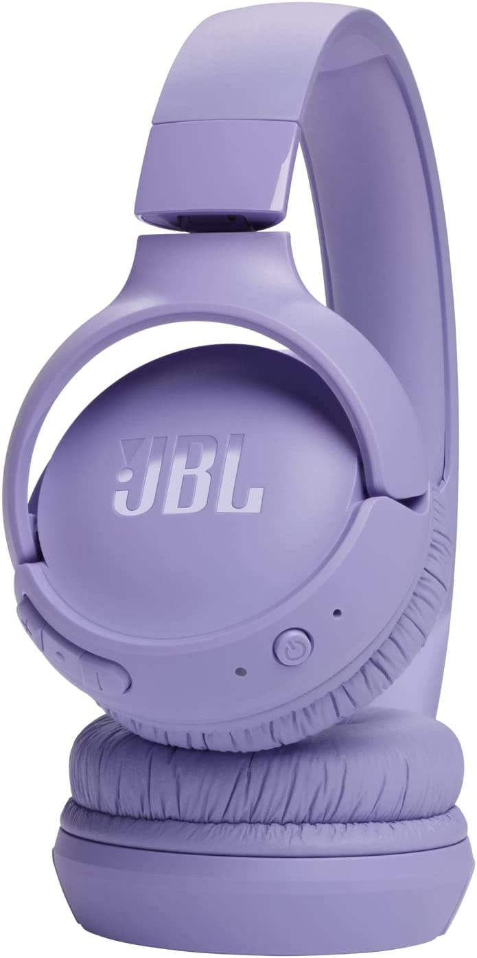 Tune 520BT Bluetooth Kopfhörer On-Ear Headset Pure Bass Sound   Hands-Free Calls (JBLT520BTPUREU) - Violett