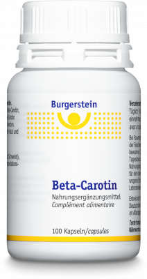 BURGERSTEIN Beta-Carotin Kaps Ds 100 Stk