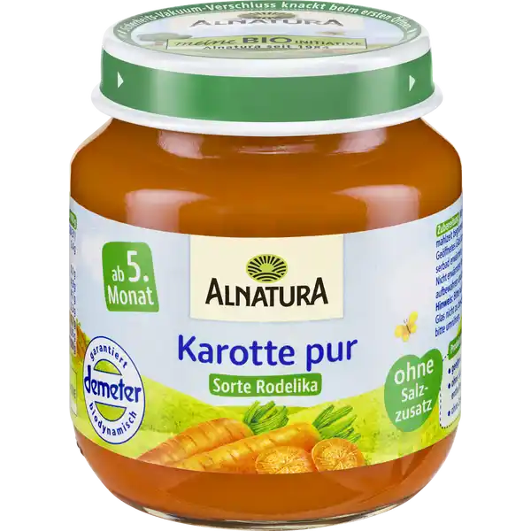 Bio Karotte pur Sorte Rodelika